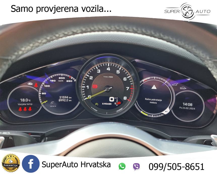 Porsche Cayenne E-Hybrid Coupé 3.0 V6 Tiptronic S 462 KS, ZRAČNI+PANO+, fotografija 11