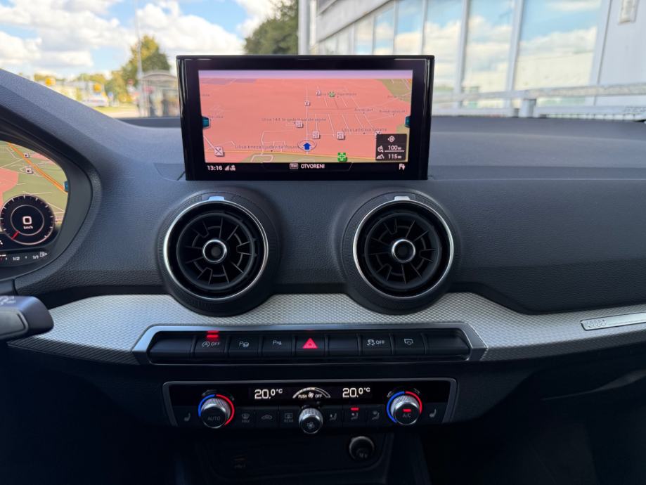 Audi Q2 30TDI S-TRONIC S-LINE °VIRTUAL°NAVI°KAMERA°ADAPTIVNI TEMPOMAT°, fotografija 14