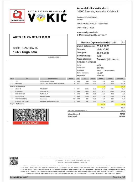 Audi Q3 2,0 TDI / SPORT / BIXENON / NAVI / VELIKI SERVIS / AUT KLIMA, fotografija 18