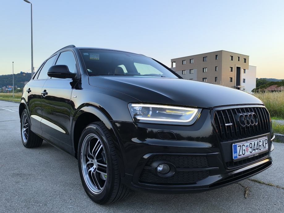 Audi Q3 2,0 TDI S-tronic, QUATTRO, 3x S-line, ODLIČAN !!!!!, fotografija 3