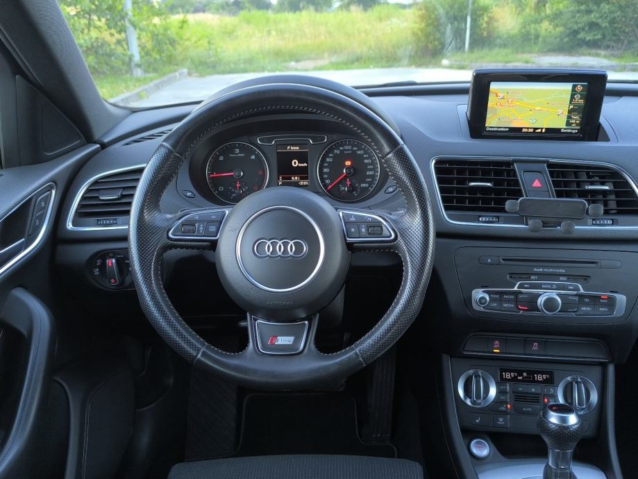 Audi Q3 2,0 TDI S-tronic, QUATTRO, 3x S-line, ODLIČAN !!!!!, fotografija 12