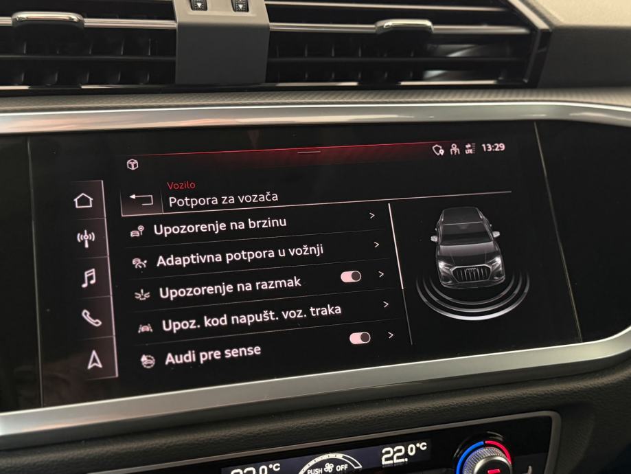 Audi Q3 35 TDI •ACC•AMBI•VIRTUAL•SPORT SJ.•JAMSTVO 24MJ•LEASING0%UČEŠĆ, fotografija 20