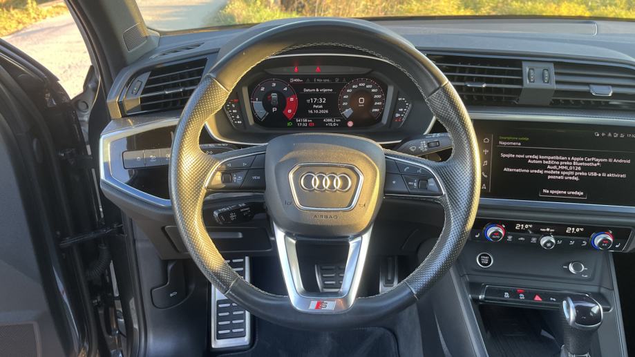 Audi Q3 40 TDI S-line, Quattro, automatik, 1. vlasnik, garancija 3 god, fotografija 9