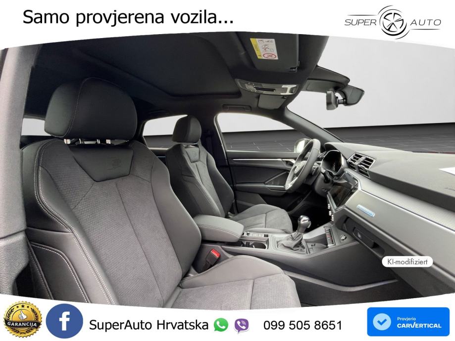 Audi Q3 II Sportback 45 TFSI (245 KS) quattro S tronic S line MATRIX+G, fotografija 4