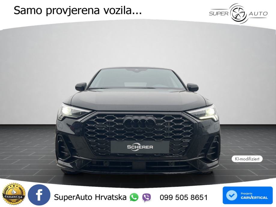 Audi Q3 II Sportback 45 TFSI (245 KS) quattro S tronic S line MATRIX+G, fotografija 5