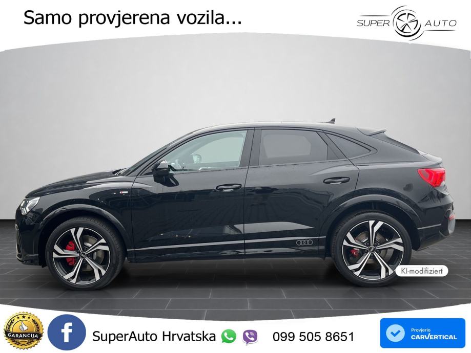 Audi Q3 II Sportback 45 TFSI (245 KS) quattro S tronic S line MATRIX+G, fotografija 7