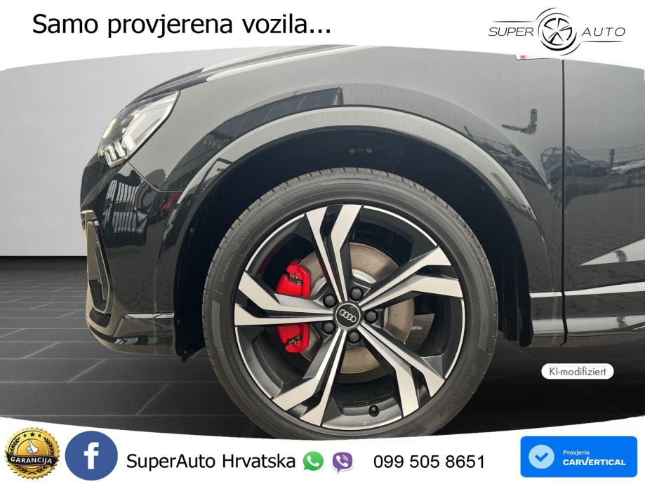 Audi Q3 II Sportback 45 TFSI (245 KS) quattro S tronic S line MATRIX+G, fotografija 8