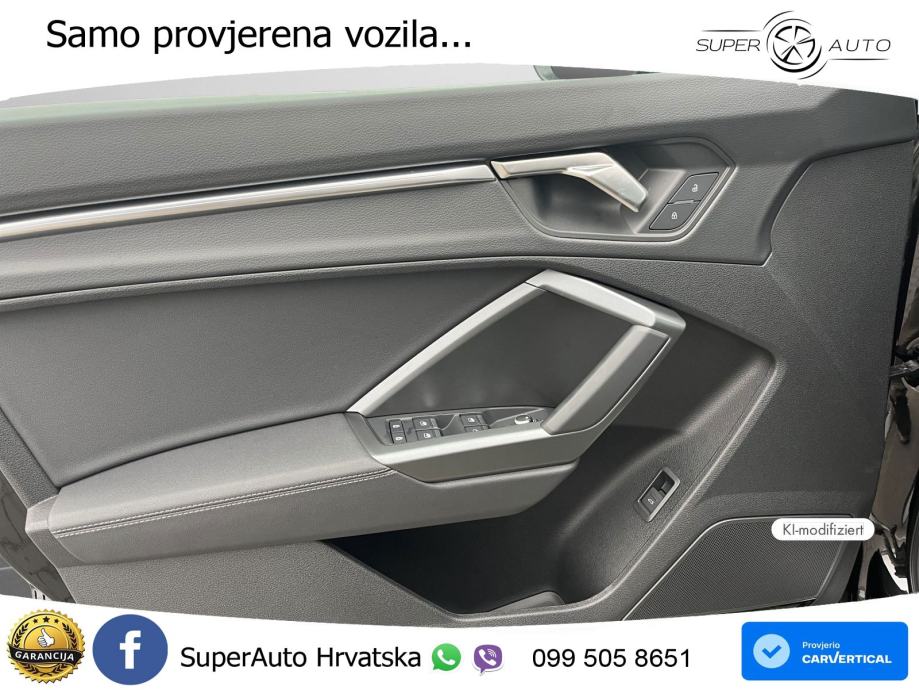 Audi Q3 II Sportback 45 TFSI (245 KS) quattro S tronic S line MATRIX+G, fotografija 13
