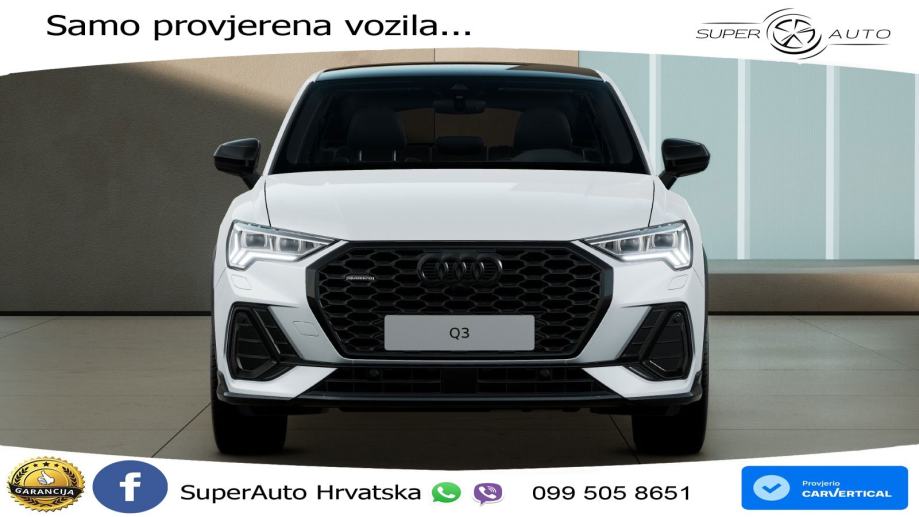 Audi Q3 II Sportback 45 TFSI (245 KS) quattro S tronic S line, fotografija 4