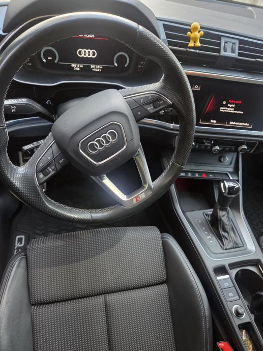 AUDI Q3 SB 35TFSI S tr S line+ / Benzin / 1.5l / 110 kW/150 KS crni, fotografija 11