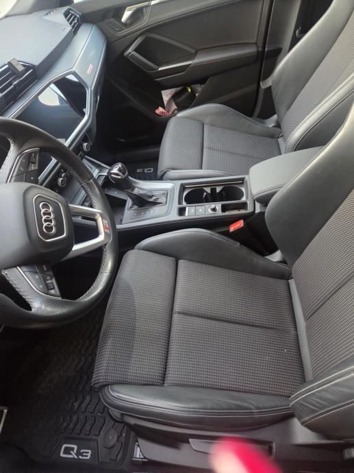 AUDI Q3 SB 35TFSI S tr S line+ / Benzin / 1.5l / 110 kW/150 KS crni, fotografija 12