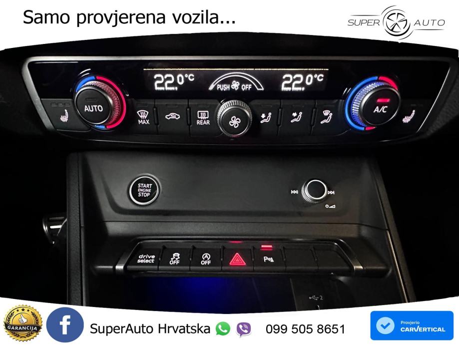 Audi Q3 Sportback 40 TDI (200 KS) quattro S tronic S line LED+GR SJED+, fotografija 14