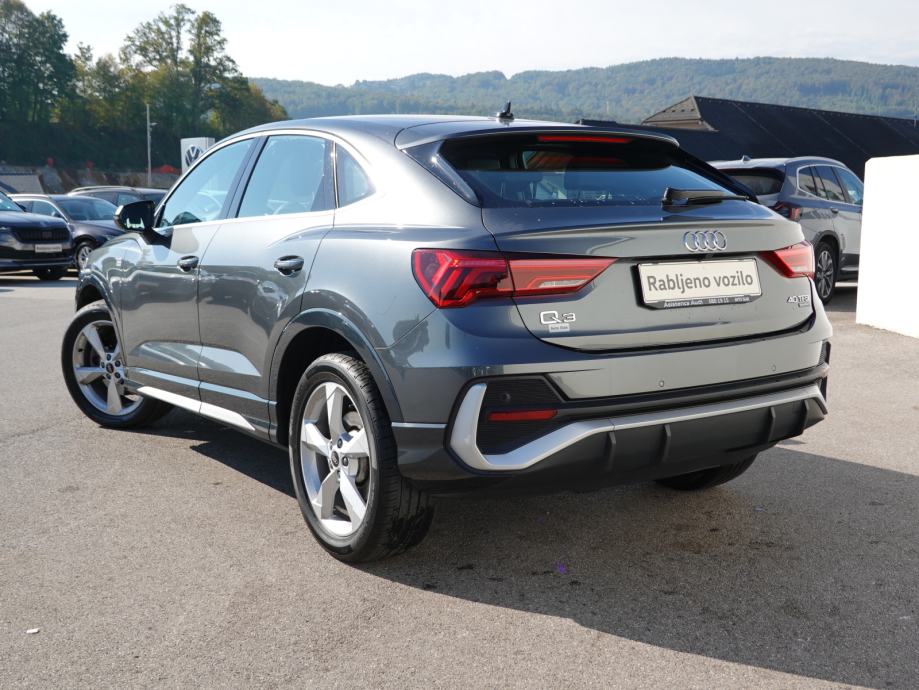 Audi Q3 Sportback 40 TFSI quattro S line S tronic+LED+KAMERA+KEYLESS, fotografija 5