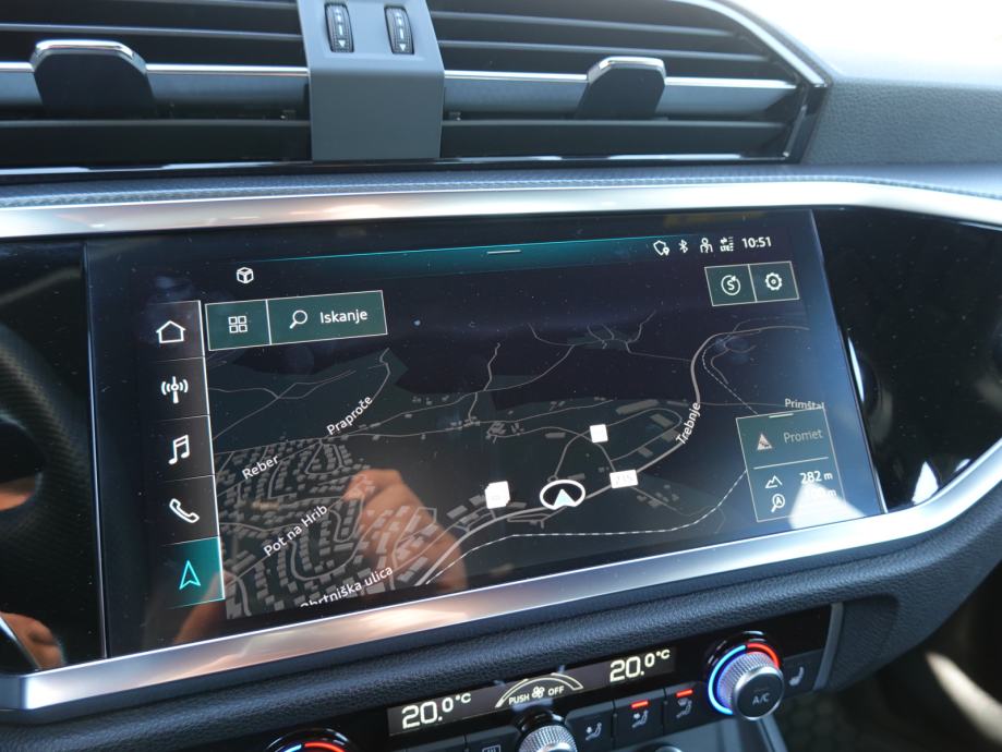 Audi Q3 Sportback 40 TFSI quattro S line S tronic+LED+KAMERA+KEYLESS, fotografija 17