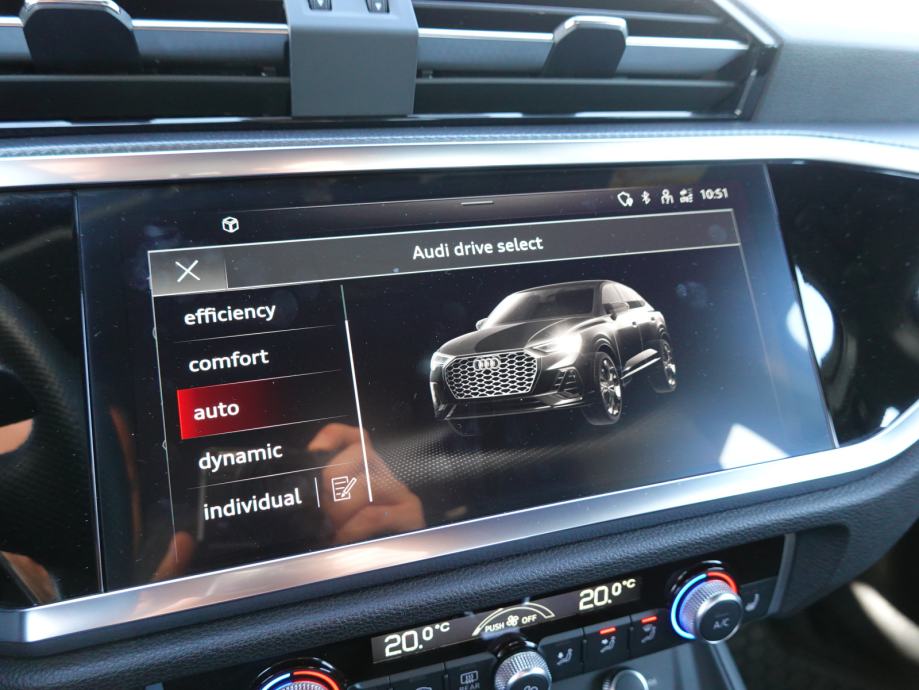 Audi Q3 Sportback 40 TFSI quattro S line S tronic+LED+KAMERA+KEYLESS, fotografija 18
