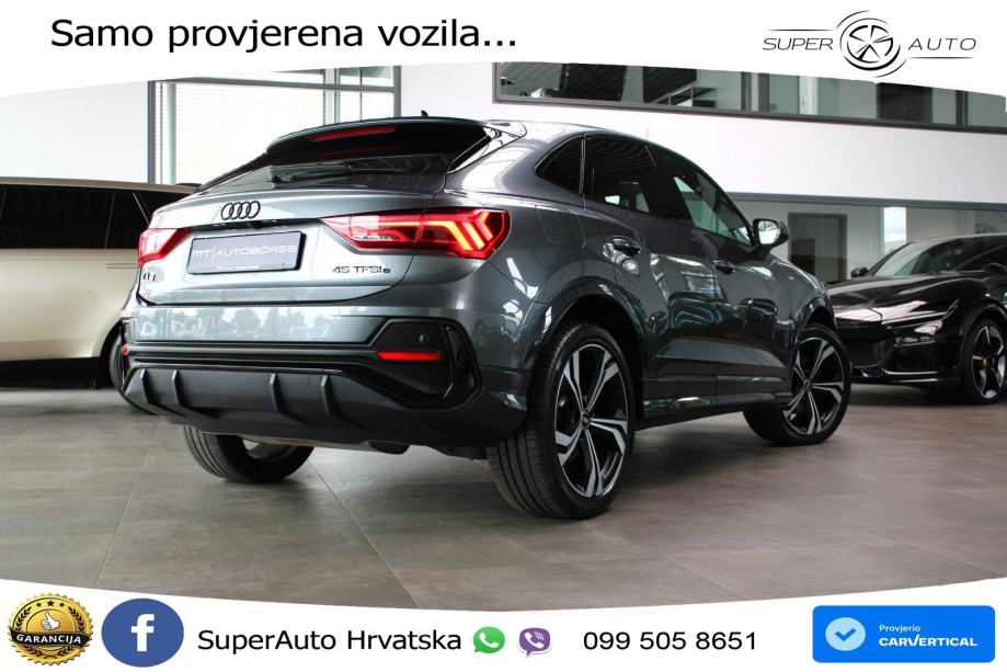Audi Q3 Sportback 45 TFSIe (245 KS) S tronic, fotografija 9