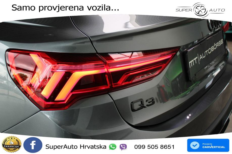 Audi Q3 Sportback 45 TFSIe (245 KS) S tronic, fotografija 11