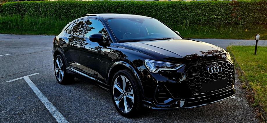 Audi Q3 Sportback S line 40 TDI quattro S tronic pano black edition, fotografija 7