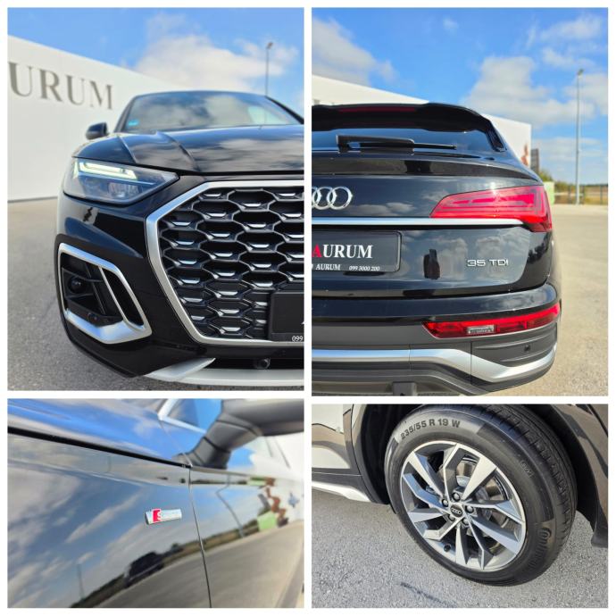 Audi Q5 Sportback 2.0TDI 163KS *S-LINE* VIRTUAL,NAVI,LED,PDC,JAMSTVO, fotografija 9