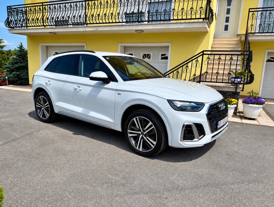 Audi Q5 50 TFSI-e, Quattro ,S-Line, 292 KS,Head-up,Top Stanje,Servisna, fotografija 3