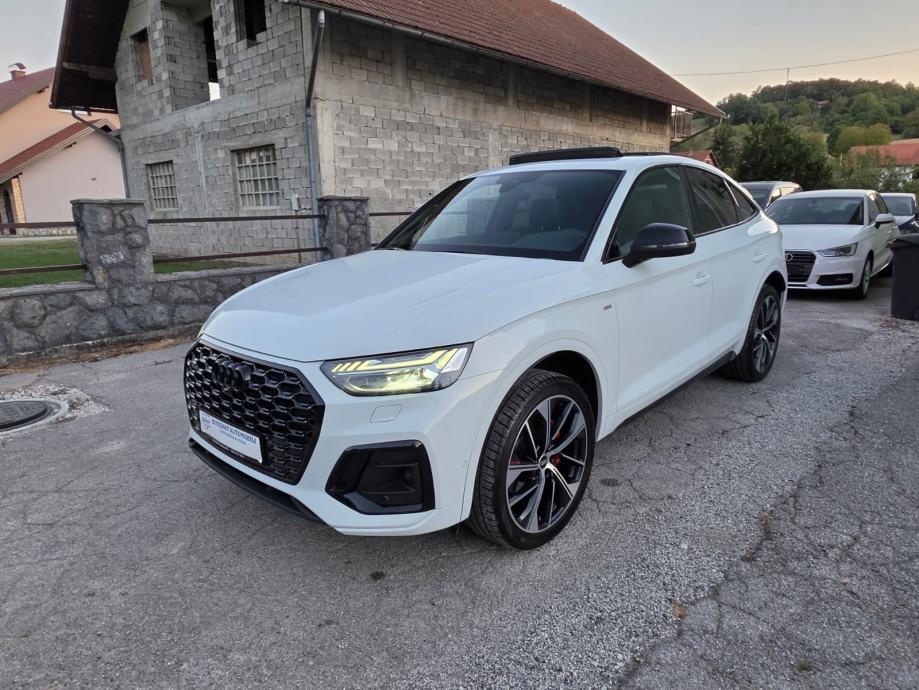 Audi Q5 Sportback 40 TDI Quattro — s-line — panorama — B&O — servisna, fotografija 9