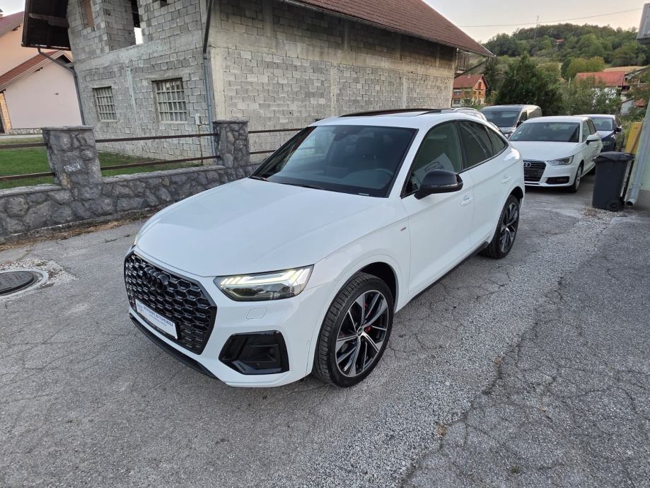Audi Q5 Sportback 40 TDI Quattro — s-line — panorama — B&O — servisna, fotografija 2