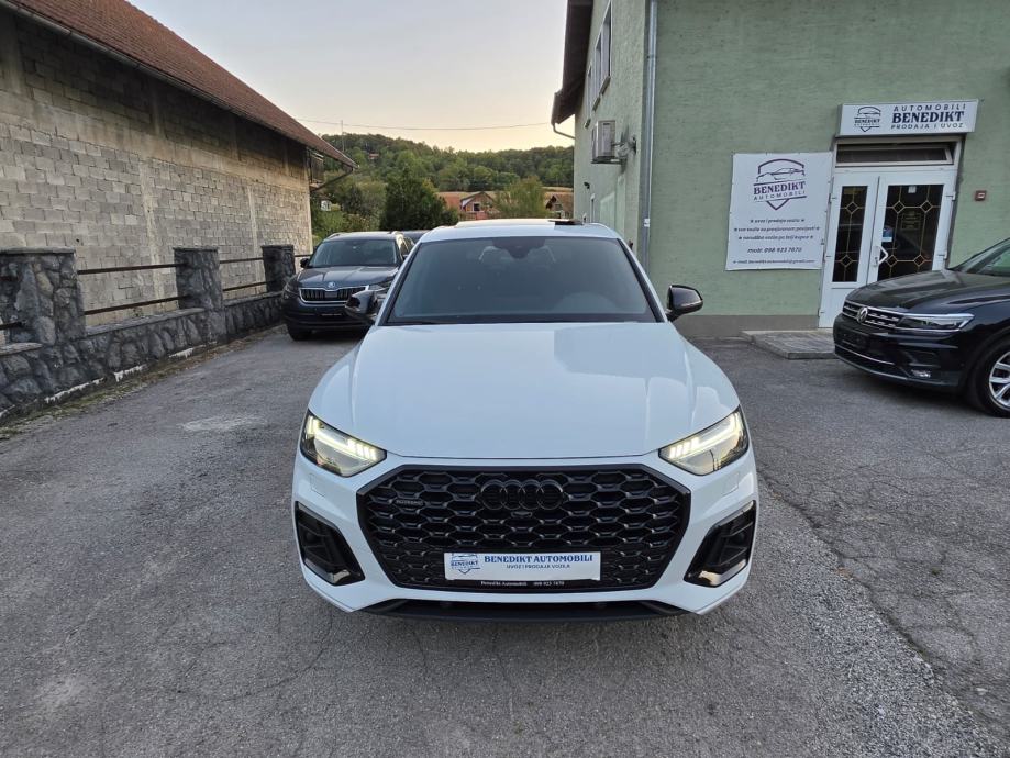 Audi Q5 Sportback 40 TDI Quattro — s-line — panorama — B&O — servisna, fotografija 11