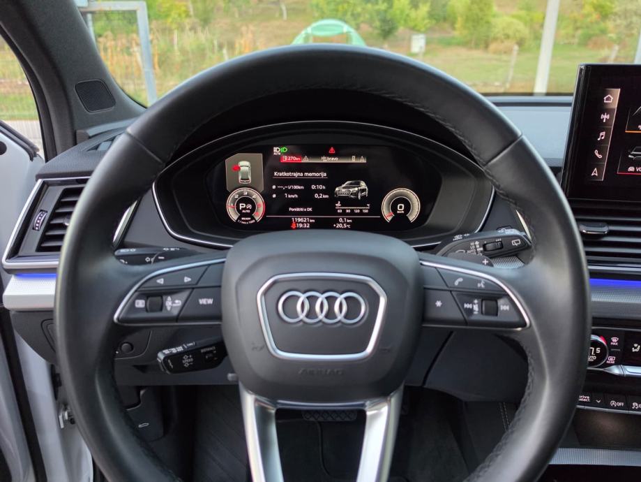 Audi Q5 Sportback 40 TDI Quattro — s-line — panorama — B&O — servisna, fotografija 14