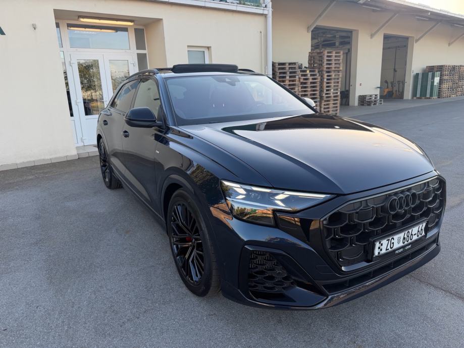 Audi Q8 55 TFSI,3xS-line,black optik plus,panorama,zracni ovjes,pdv, fotografija 14