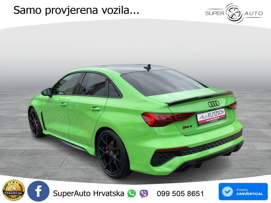 Audi RS3 Sedan 2.5 TFSI (400 KS) quattro S tronic LED+GR SJED+ACC, fotografija 3