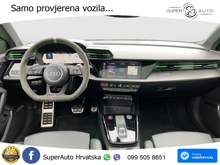 Audi RS3 Sedan 2.5 TFSI (400 KS) quattro S tronic LED+GR SJED+ACC, fotografija 11