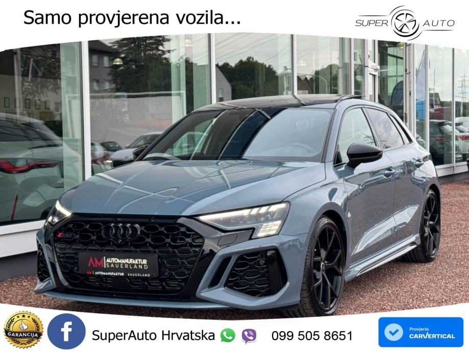 Audi RS3 Sedan 2.5 TFSI (400 KS) quattro S tronic LED+GR SJED+ACC, fotografija 3