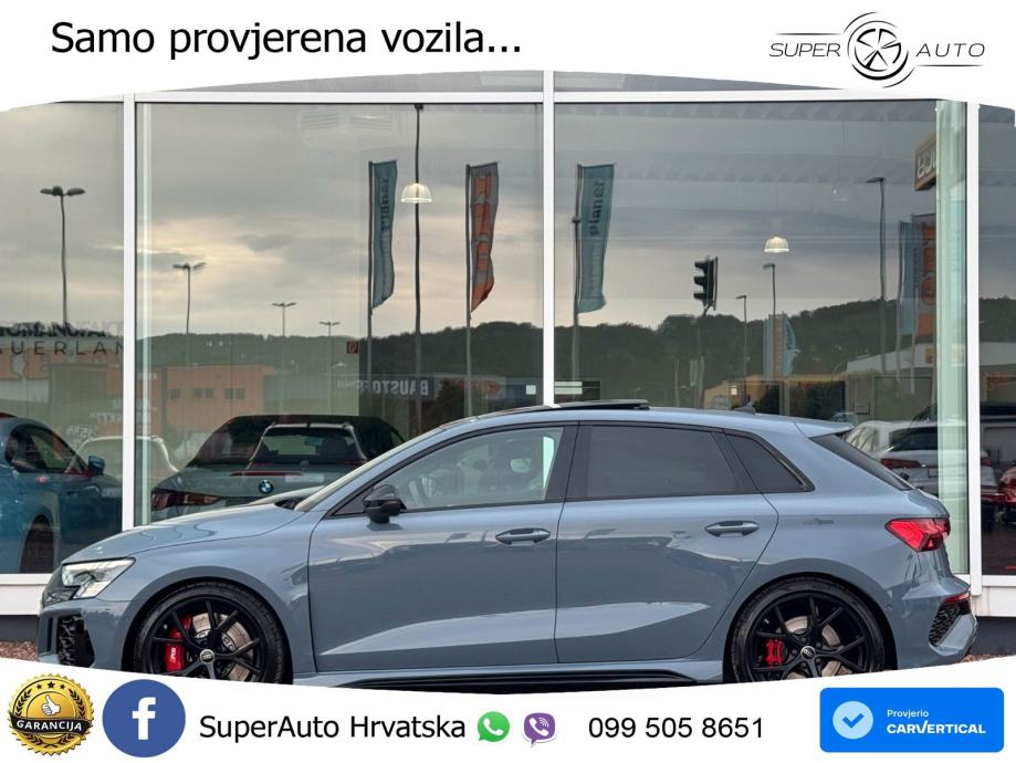 Audi RS3 Sedan 2.5 TFSI (400 KS) quattro S tronic LED+GR SJED+ACC, fotografija 5