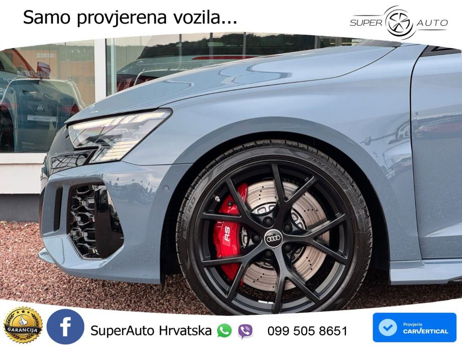 Audi RS3 Sedan 2.5 TFSI (400 KS) quattro S tronic LED+GR SJED+ACC, fotografija 6