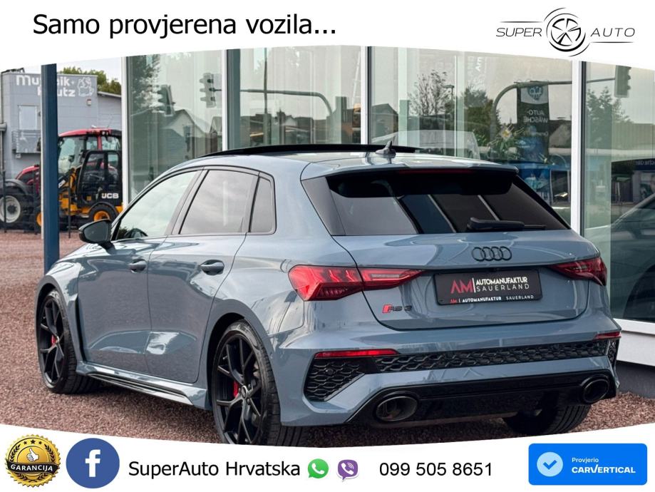 Audi RS3 Sedan 2.5 TFSI (400 KS) quattro S tronic LED+GR SJED+ACC, fotografija 8