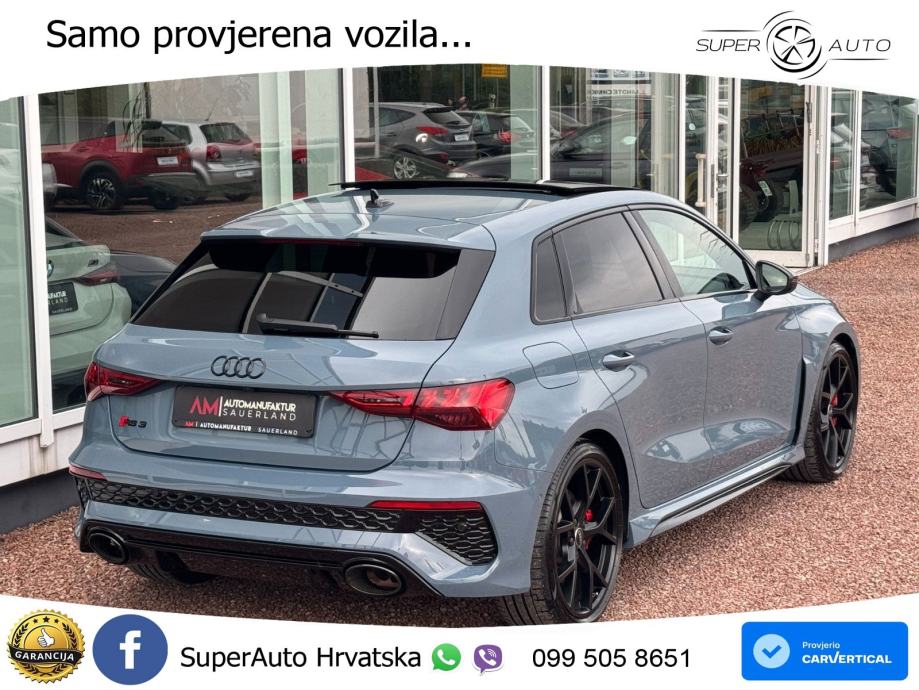 Audi RS3 Sedan 2.5 TFSI (400 KS) quattro S tronic LED+GR SJED+ACC, fotografija 12