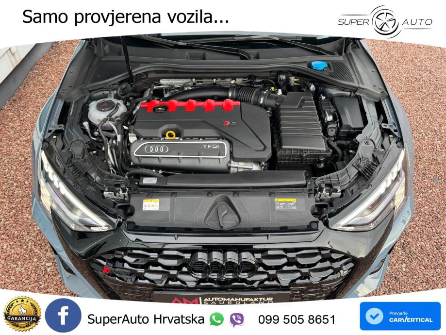 Audi RS3 Sedan 2.5 TFSI (400 KS) quattro S tronic LED+GR SJED+ACC, fotografija 18