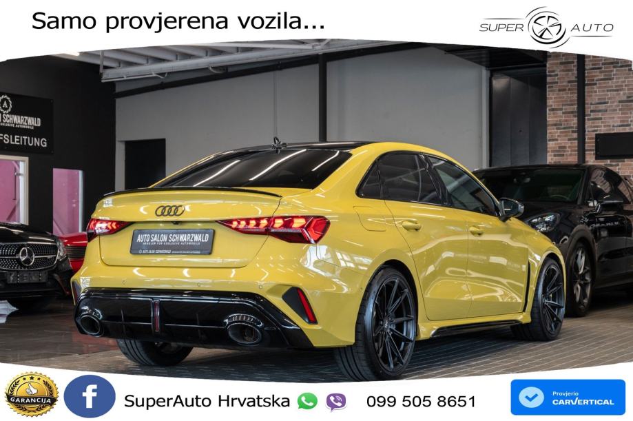 Audi RS3 Sedan 2.5 TFSI (400 KS) quattro S tronic LED+GR SJED+ACC, fotografija 6