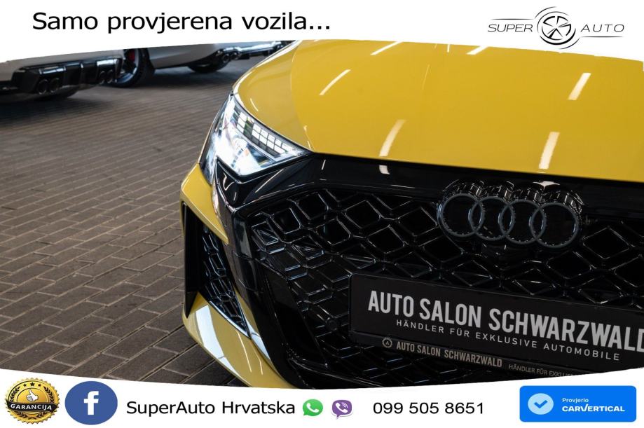 Audi RS3 Sedan 2.5 TFSI (400 KS) quattro S tronic LED+GR SJED+ACC, fotografija 10