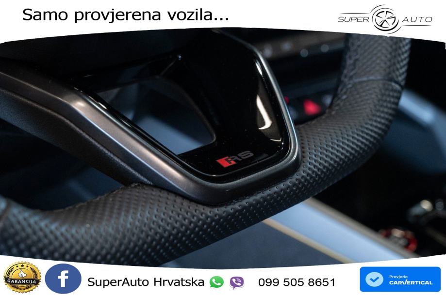Audi RS3 Sedan 2.5 TFSI (400 KS) quattro S tronic LED+GR SJED+ACC, fotografija 12