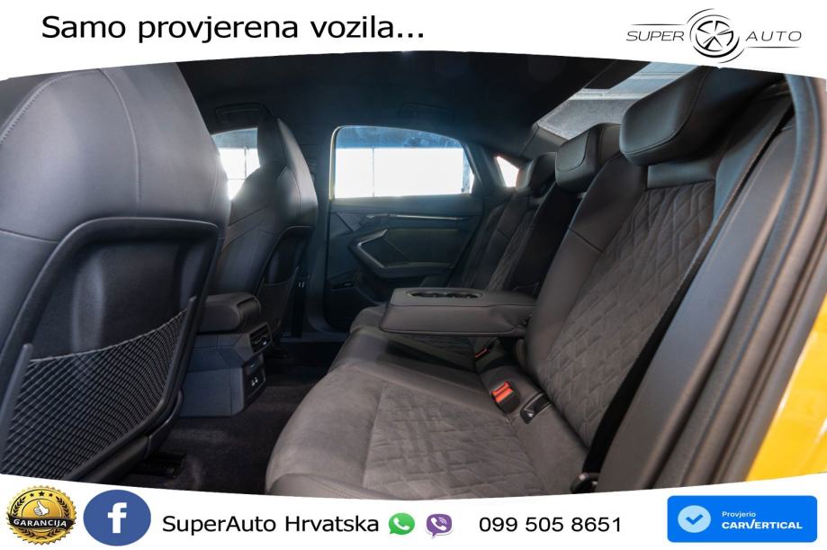 Audi RS3 Sedan 2.5 TFSI (400 KS) quattro S tronic LED+GR SJED+ACC, fotografija 15