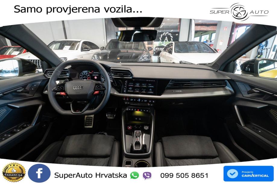 Audi RS3 Sedan 2.5 TFSI (400 KS) quattro S tronic LED+GR SJED+ACC, fotografija 16