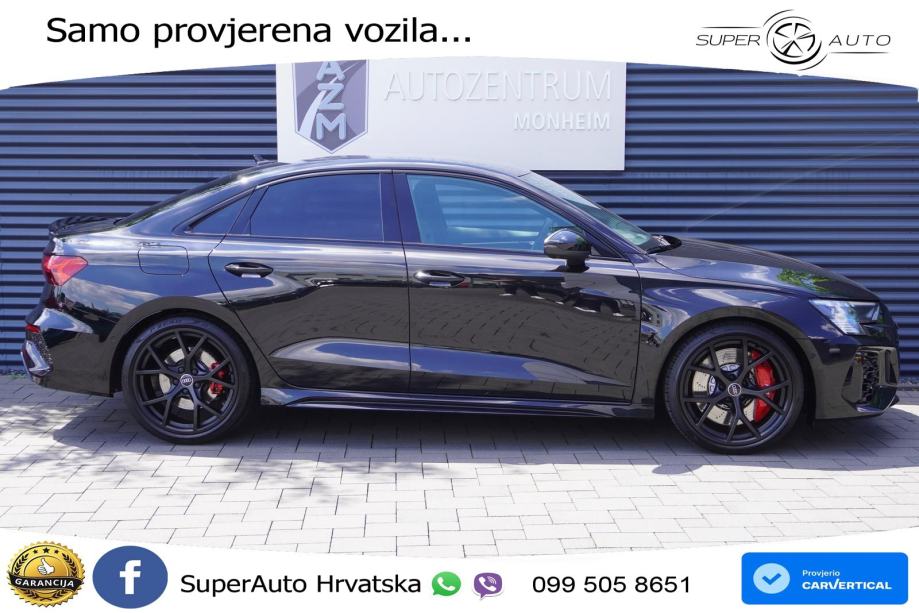 Audi RS3 Sedan 2.5 TFSI (400 KS) quattro S tronic LED+GR SJED+ACC, pogled izvana - slika 5