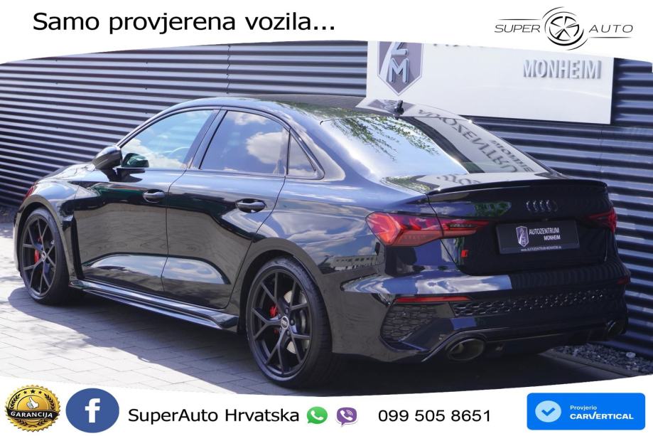 Audi RS3 Sedan 2.5 TFSI (400 KS) quattro S tronic LED+GR SJED+ACC, fotografija 7