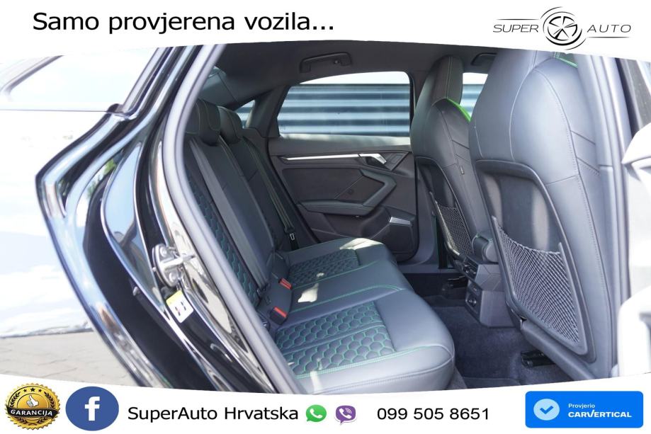 Audi RS3 Sedan 2.5 TFSI (400 KS) quattro S tronic LED+GR SJED+ACC, fotografija 16