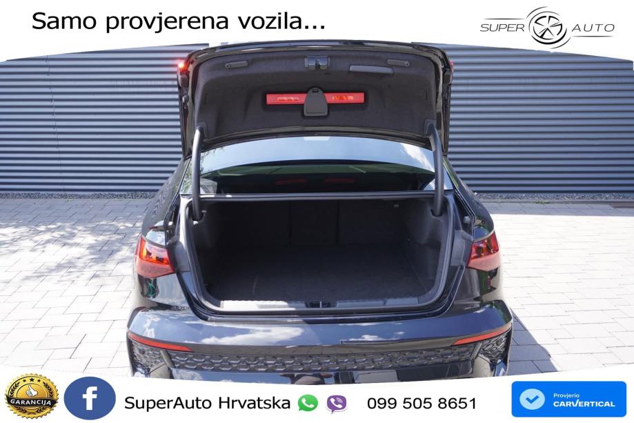 Audi RS3 Sedan 2.5 TFSI (400 KS) quattro S tronic LED+GR SJED+ACC, fotografija 19