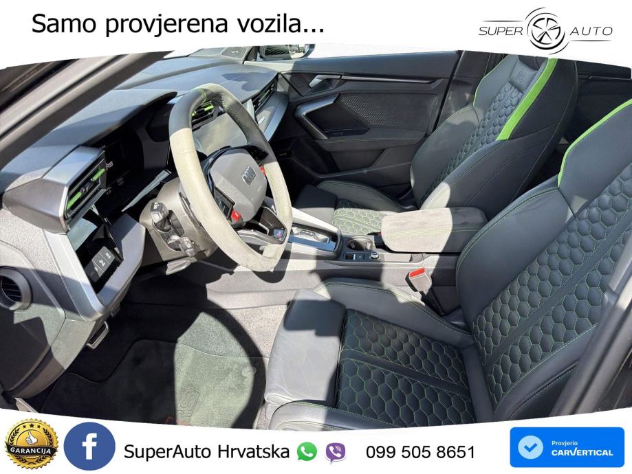 Audi RS3 Sedan 2.5 TFSI (400 KS) quattro S tronic LED+GR SJED+ACC, fotografija 10