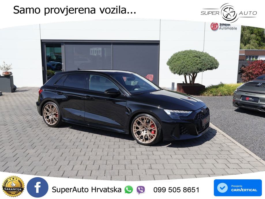 Audi RS3 Sedan 2.5 TFSI (400 KS) quattro S tronic LED+GR SJED+ACC, fotografija 2
