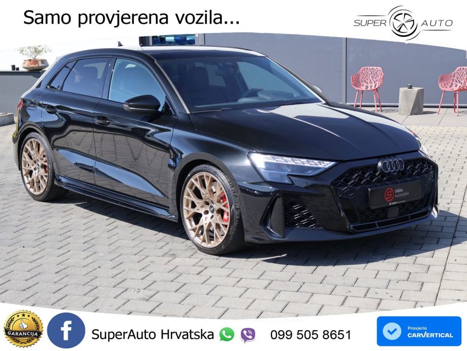 Audi RS3 Sedan 2.5 TFSI (400 KS) quattro S tronic LED+GR SJED+ACC, fotografija 3