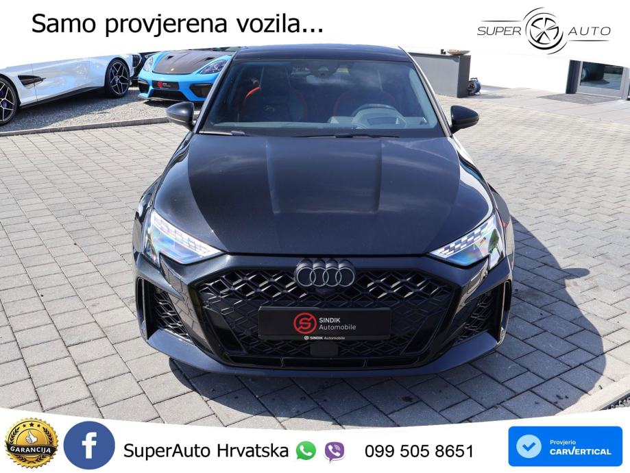 Audi RS3 Sedan 2.5 TFSI (400 KS) quattro S tronic LED+GR SJED+ACC, fotografija 4
